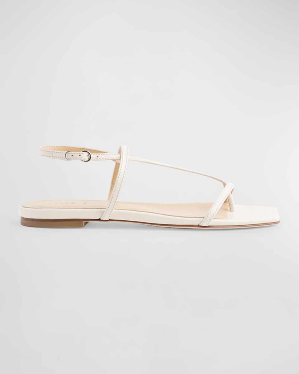 Ella Leather Thong Slingback Sandals